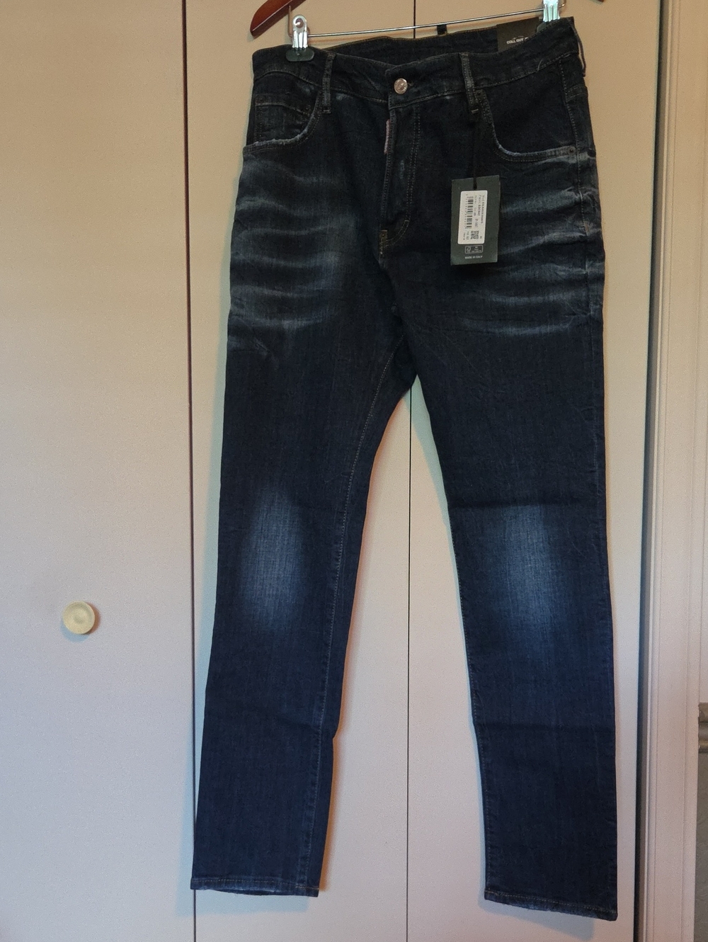 DSQUARED2 Dark Blue Men’s Jeans - Classic Slim Fit